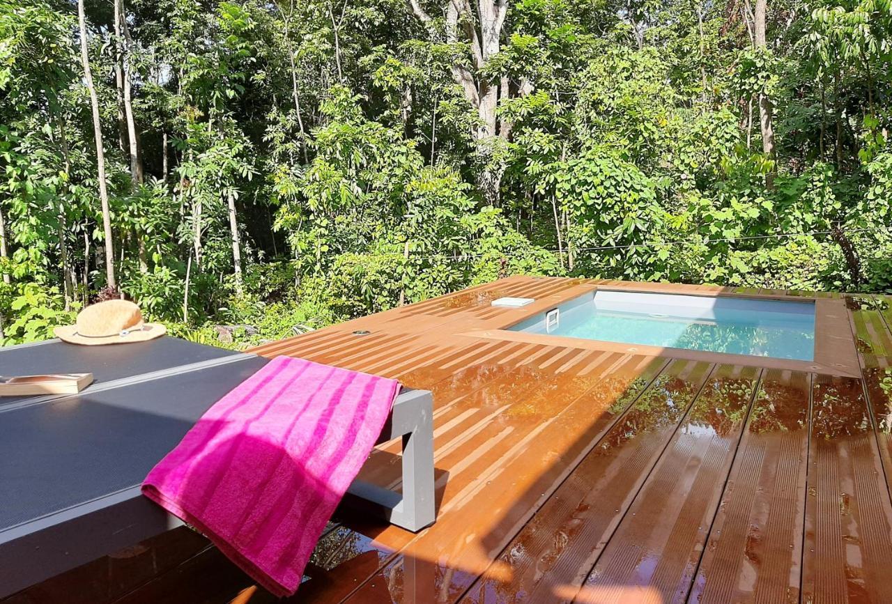 Caraibes Cottages Corail Piscine Privee A 900M De La Plage De Grande Anse Deshaies Exterior photo